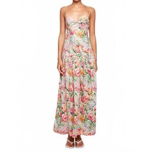 NEW SWF fitted midi dress in floral